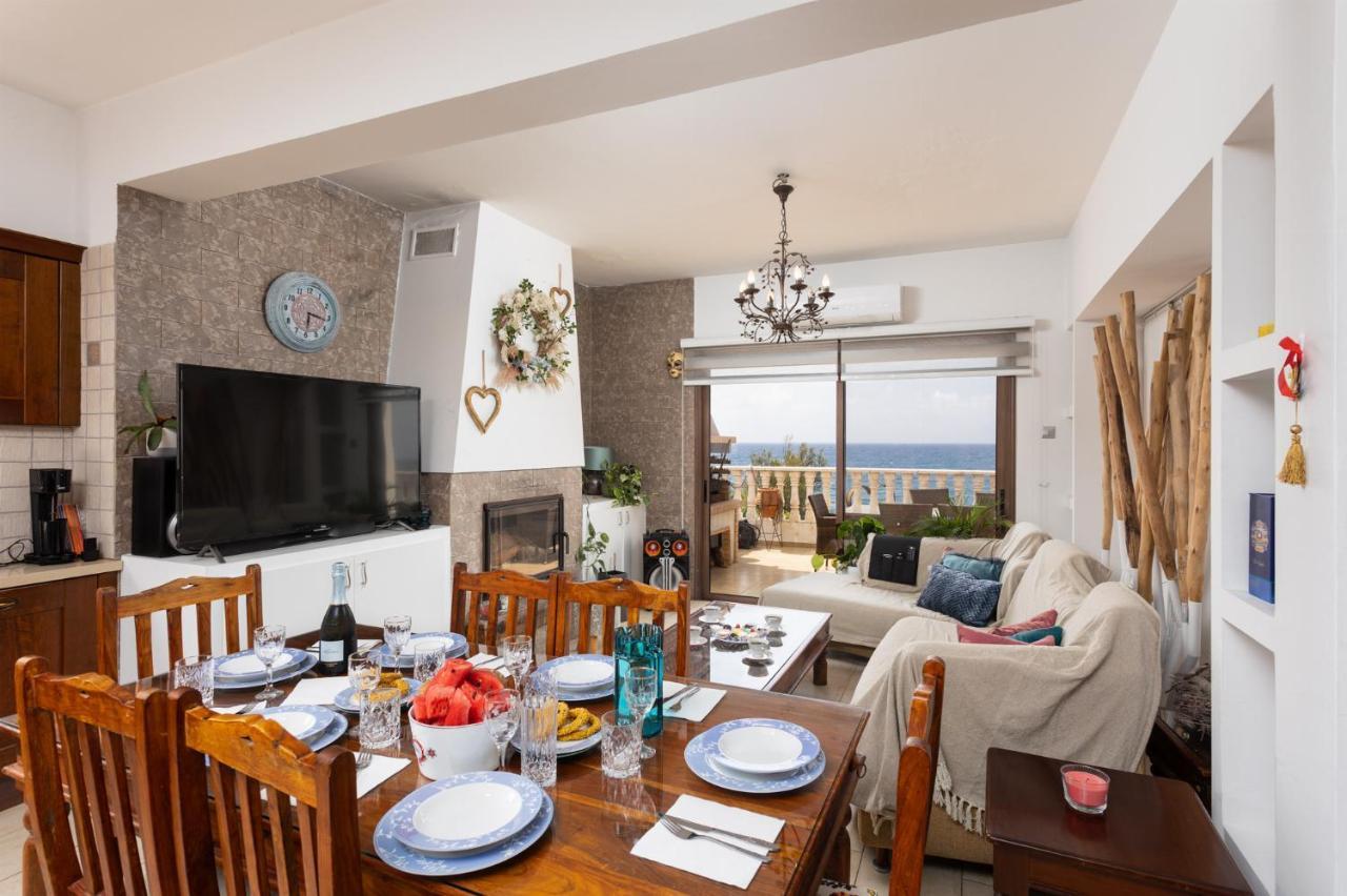 Villa Beach Heaven โพมอส ภายนอก รูปภาพ