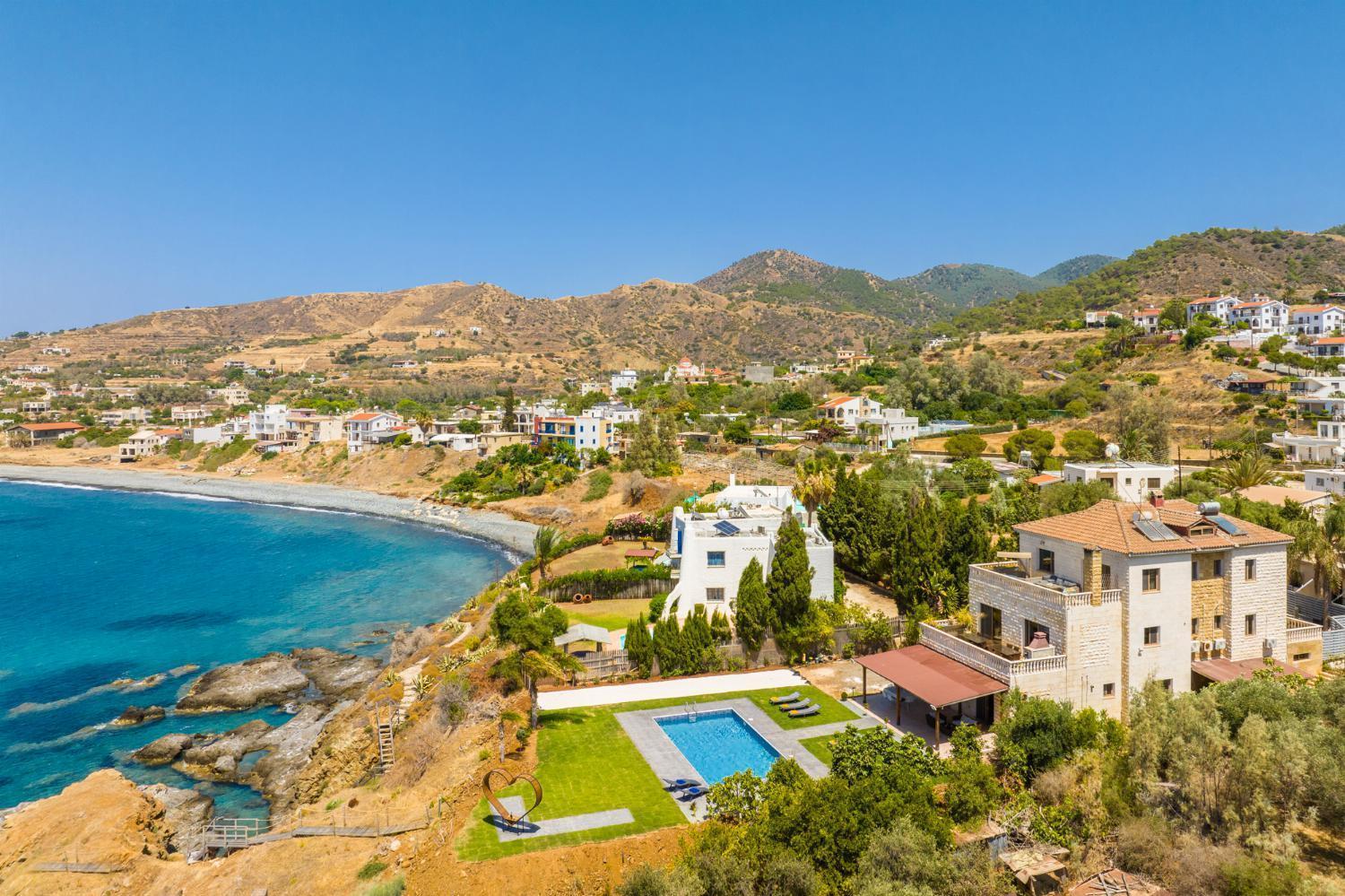 Villa Beach Heaven โพมอส ภายนอก รูปภาพ