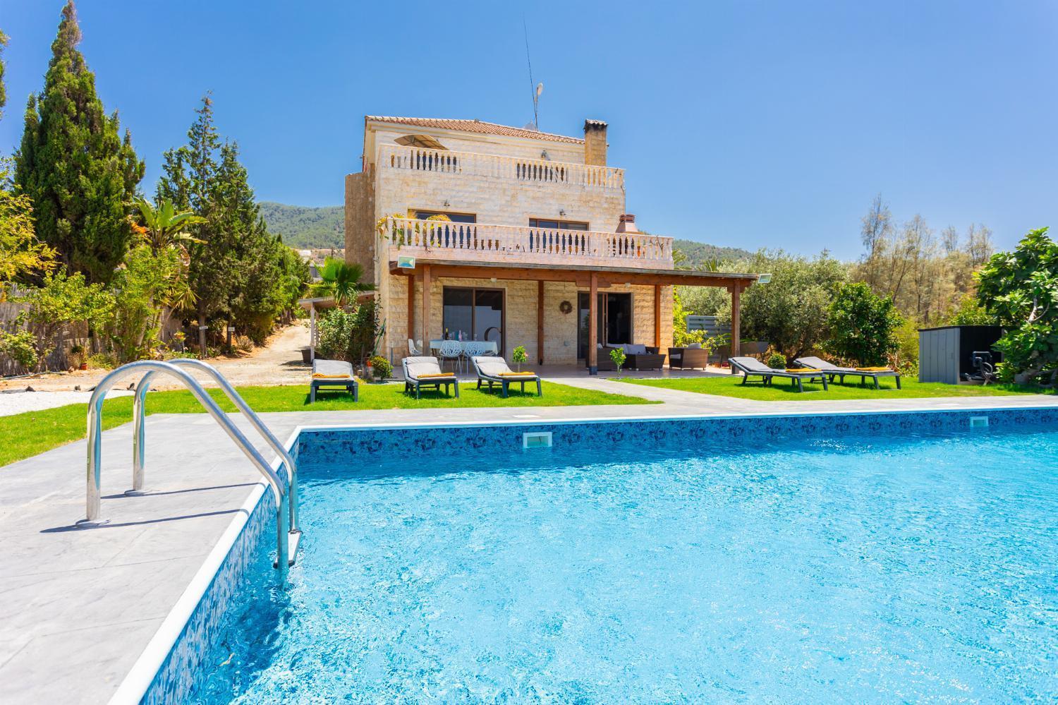 Villa Beach Heaven โพมอส ภายนอก รูปภาพ