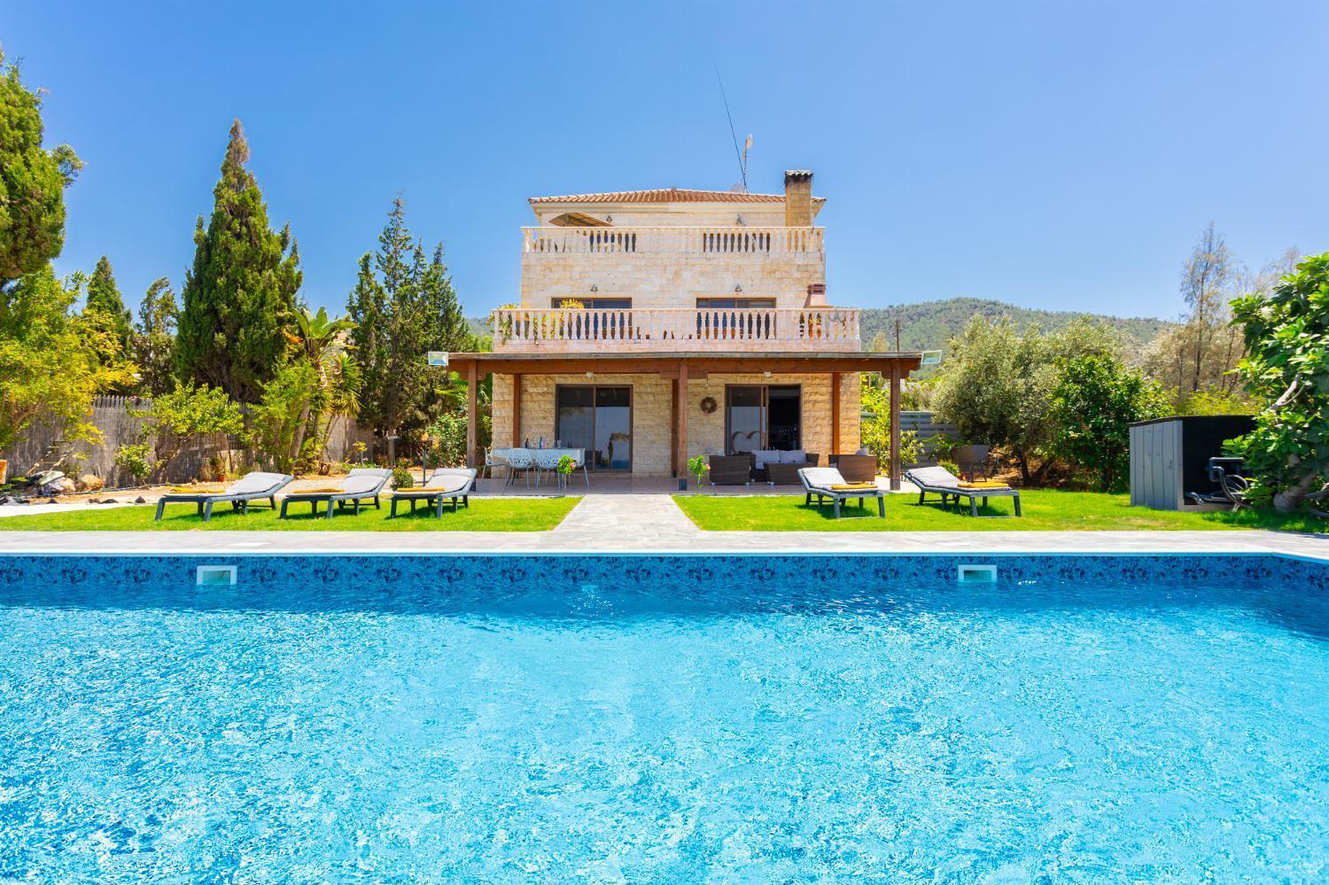 Villa Beach Heaven โพมอส ภายนอก รูปภาพ
